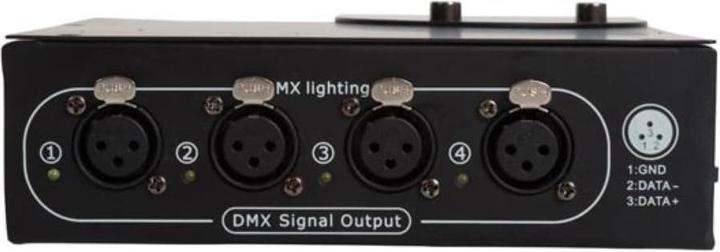 Immagine prodotto Lighting Fixtures Splitter Dmx A 4 Vie - Alloggiamento Compatto (2 W)