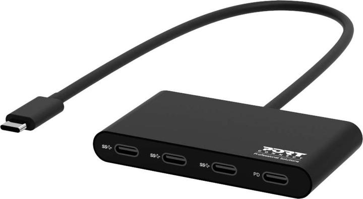 Produktbild Port Designs USB HUB TYPE C - 4 PORTS TYPE C - PD 100W (USB-C, 4 Ports)
