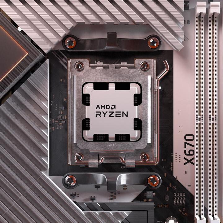 Actual product image AMD Ryzen 5 7600X (AM5, 4.70 GHz, 6 -Core)