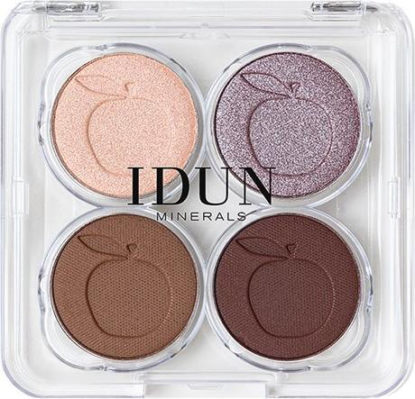 Actual product image IDUN Minerals Palette Eyeshadow Lavendel (Violet, Brown)