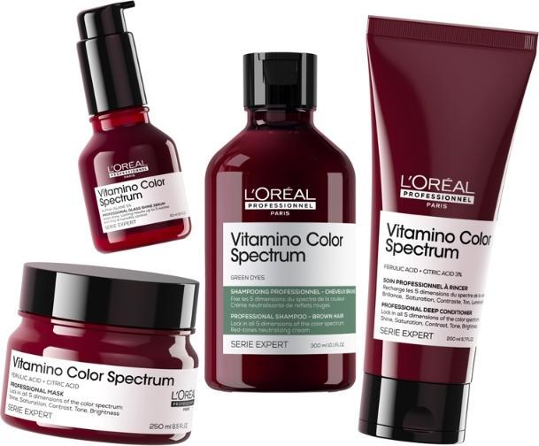 Immagine prodotto L'Oréal Professionnel Vitamino Color Spectrum Coloranti verdi neutralizzanti (300 ml, Shampoo liquido)