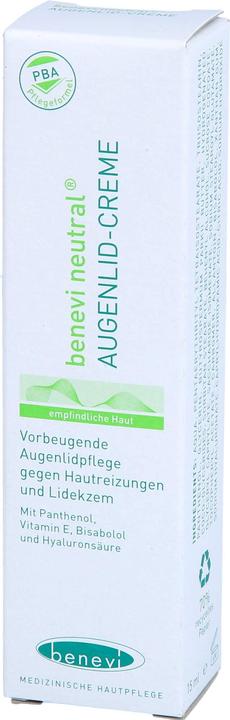 Benevi NEUTRAL Augenlid-Creme, 15 ml Creme (15 ml, Tag)