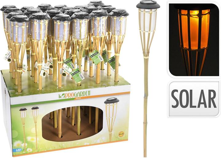 Produktbild Koopman Solarlampe Bambusstab