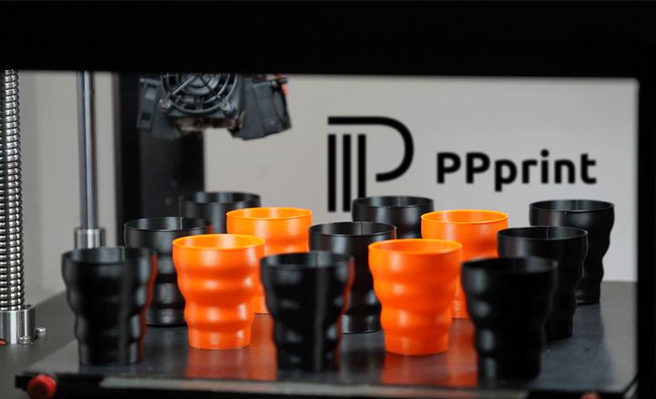 Image du produit PPprint Filament PP P-Filament 721 black 0.6kg 1.75mm (PP, 1.75 mm, 600 g, Noir)