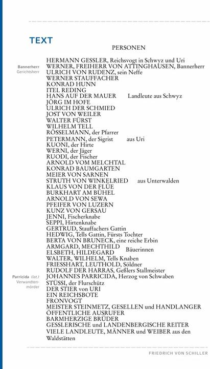 Produktbild Wilhelm Tell (Deutsch, Bange Verlag, Friedrich Schiller, 2020)