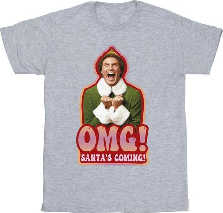 Elf Santa's Coming TShirt (5XL)
