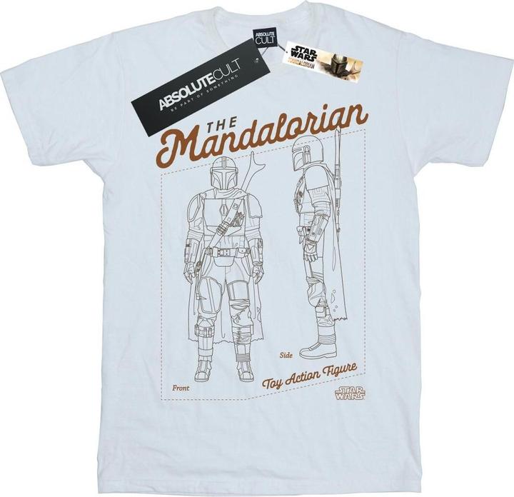Star Wars The Mandalorian Action Figure TShirt (3XL)