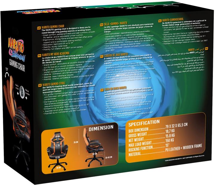 Actual product image Konix Naruto