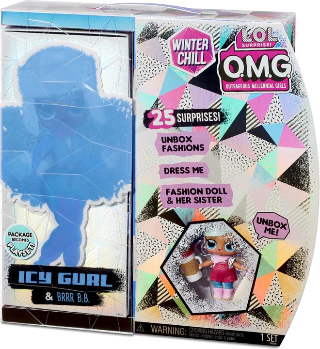 Actual product image MGA L.O.L. OMG Winter Chill Icy Gurl