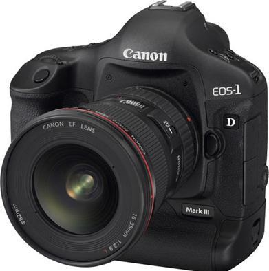 Canon EOS 1D Mark III, 10.1 Mpixel, Spiegelreflex, Body