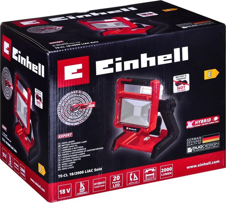Productafbeelding Einhell TE-CL 18/2001 (1966 lm)