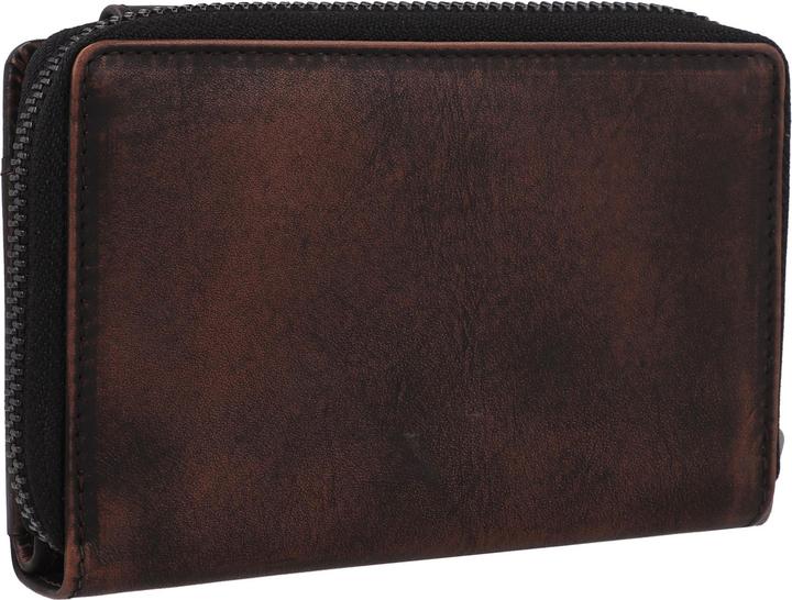 Actual product image Greenburry Destressed Geldbörse RFID Schutz Leder 13.5 cm