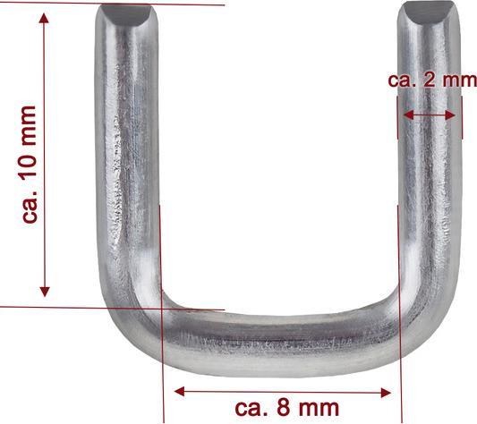 Produktbild Beeketal Clips für Wurstclipper, 4000 Stück