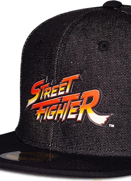 Actual product image Street Fighter Logo Snapback Cap (One size)