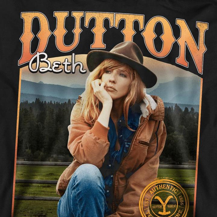 Immagine prodotto Yellowstone Thoughts Felpa Beth Dutton Adulto Unisex (L)