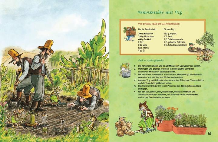 Actual product image Kochen mit Pettersson und Findus (German, Sven Nordqvist, Anne Tüllmann, 2004)