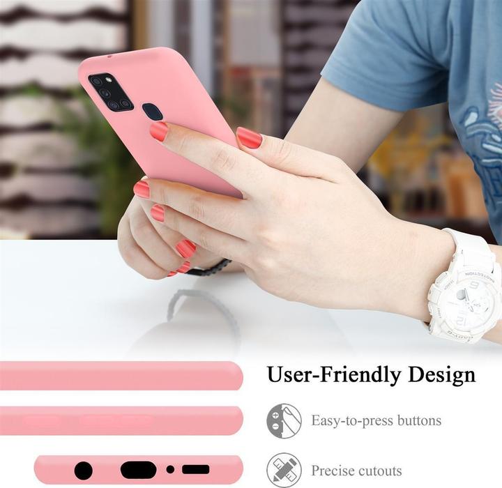 Produktbild Cadorabo TPU Liquid Silicone Case Cover (Samsung Galaxy A21s)