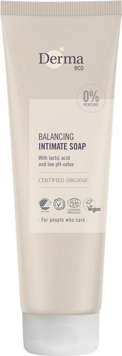 Actual product image Deroma Derma Eco Woman Balancing Intimate Soap Intimate Hygiene Liquid 150ml (150 ml, Intimate washing lotion)