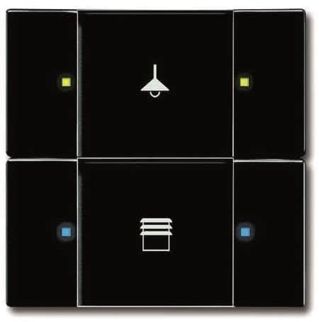 Actual product image Busch-Jaeger Operating element 2/4-fold 6126/02-81