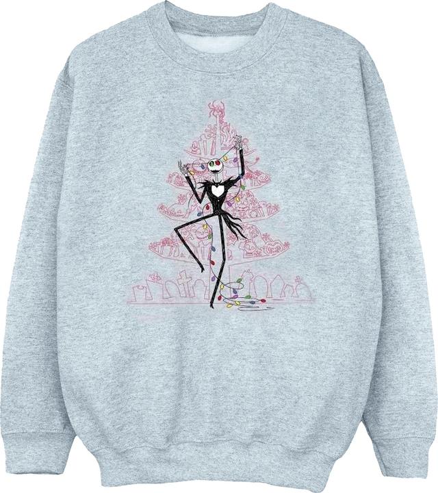 Disney The Nightmare Before Christmas Tree Pink Sweatshirt (M)