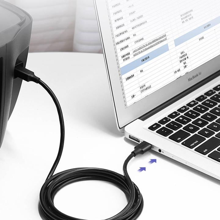 Image du produit Ugreen USB A – USB B (5 m, USB 2.0)