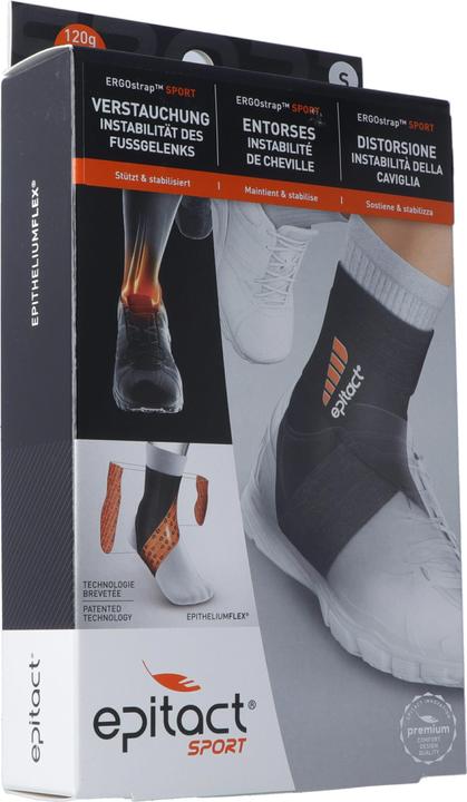 Epitact Sport ERGOstrap Fussgelenkbandage S 18.5-20cm (S)