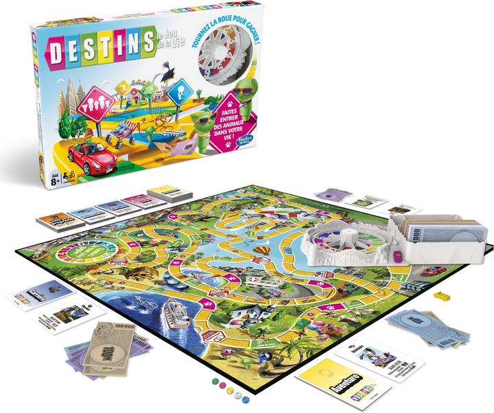 Actual product image Hasbro Le jeu de la vie (French)
