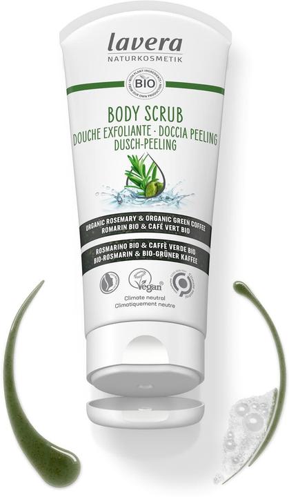 Produktbild Lavera Dusch Peeling Bio Rosmarin & Bio Grüner Tee (200 ml)