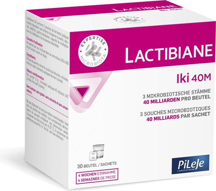 Actual product image Lactibiane iki 40M (30 Piece, Beutel, 90 g)