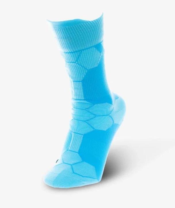 Immagine prodotto NovoSoxx Fussballsocken Gr. 42-47 Grip Socken Fussball Strümpfe GripSoxx Hellblau (42 - 47)