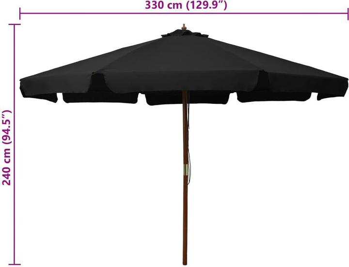 Actual product image VidaXL Merrie (3.30 m)