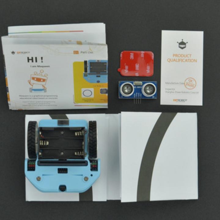 Produktbild DFRobot Maqueen Lite Blau micro:bit Educational Programming Robot Platform