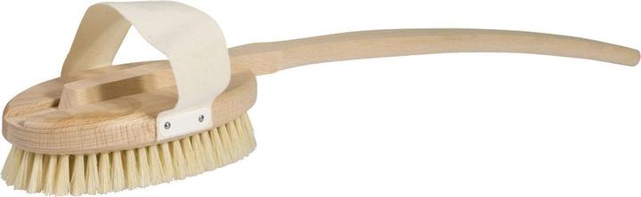 Actual product image Bürstenhaus Redecker Bath brush, bristle, soft, curved handle