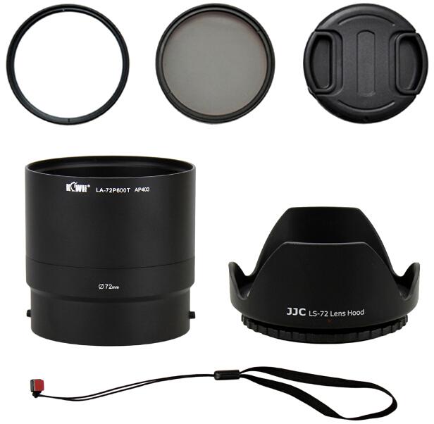 Produktbild Kiwi Lens Adapter Kit voor Nikon Coolpix P600 B700