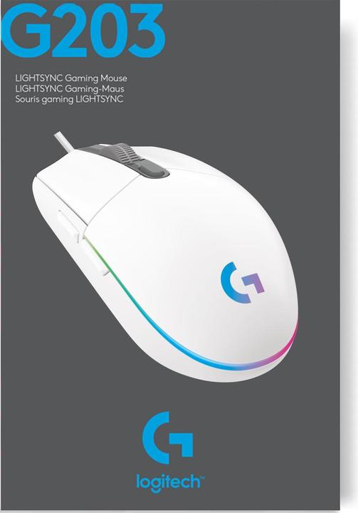 Image du produit Logitech G G203 Lightsync (Filaire)