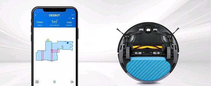 Image du produit Ecovacs Deebot Ozmo T8 AIVI (Robot d'aspiration et de nettoyage)
