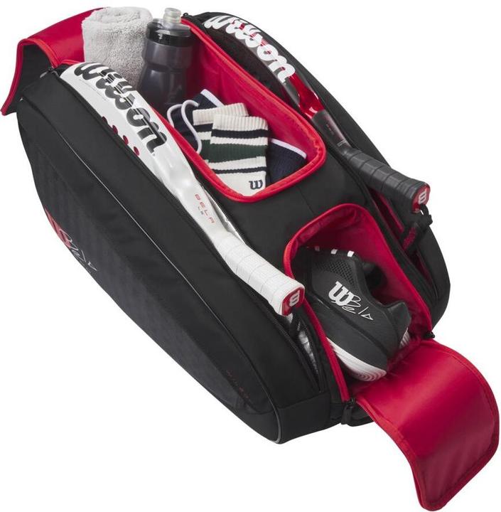 Produktbild Wilson Bela V3 Padel Racket Bag Black/Red