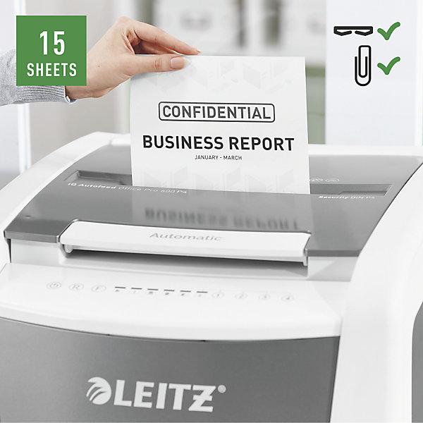 Immagine prodotto Leitz Tritatutto IQ Autofeed Office Pro 600 P4 (Taglio delle particelle)