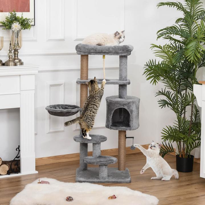 Immagine prodotto Jamb Kratzbaum (120 cm, Grigio chiaro e beige)