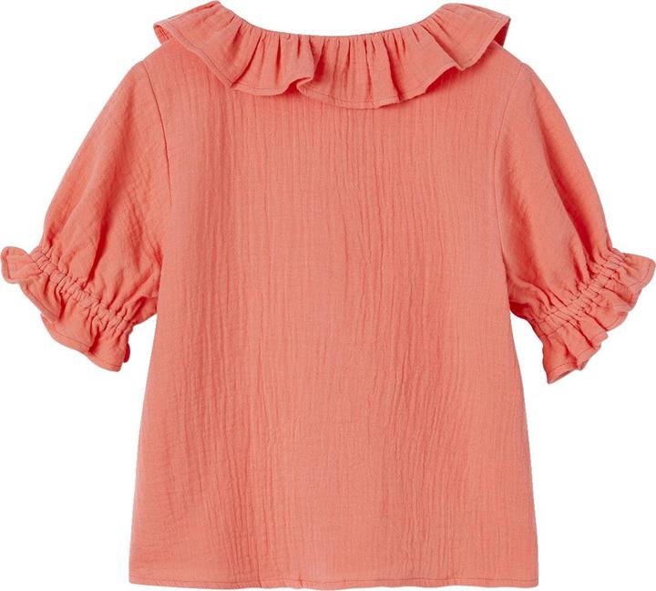 Produktbild Vertbaudet Mädchen Musselinbluse mit Kragen (128)