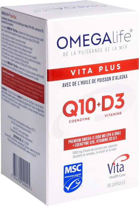 Omega-Life OMEGA Life Vita Plus Kaps Ds 90 (90 Stück, Kapseln, 202 g)