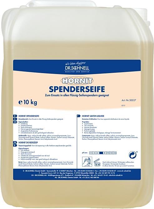 Dr. Schnell Hornit Spenderseife 10l (Flüssigseife, 10000 ml)