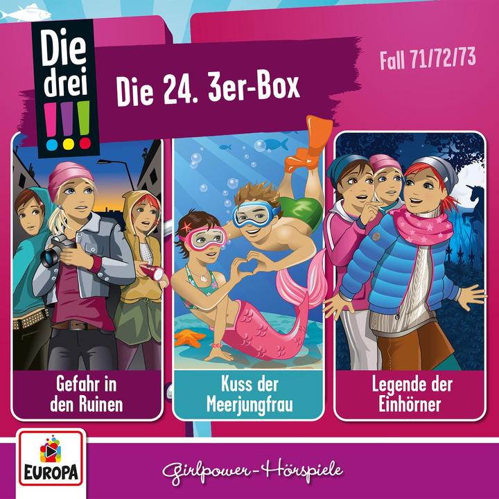 Die drei DREI AUSRUFEZEICHEN - 24 Box (F71-73) (Heikedine Körting, Die drei ???, Deutsch)