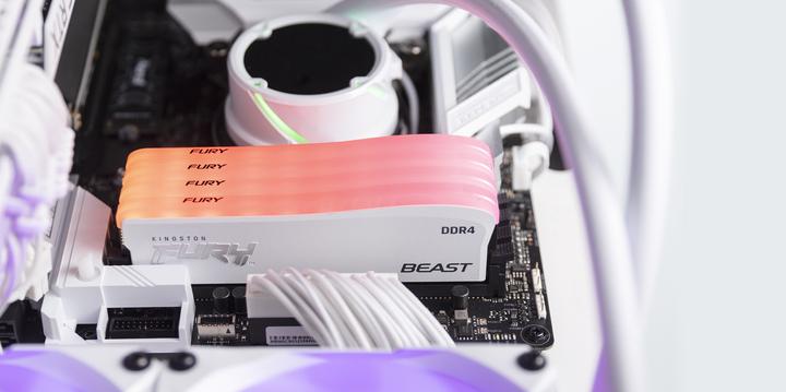 Produktbild Kingston FURY Beast RGB SE (1 x 8GB, 3600 MHz, DDR4-RAM, DIMM)