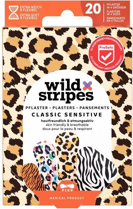 Wild Stripes Schn Schuerfwu Cl sen An 20 (20 x)