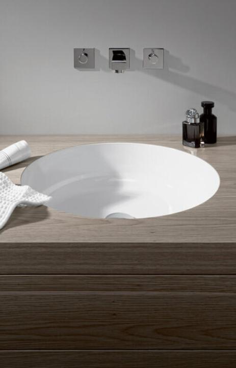 Produktbild Alape Unterbaubecken UB.KE400, rund Ø 39,4cm, 3225504000, weiss (570 mm, 570 mm)