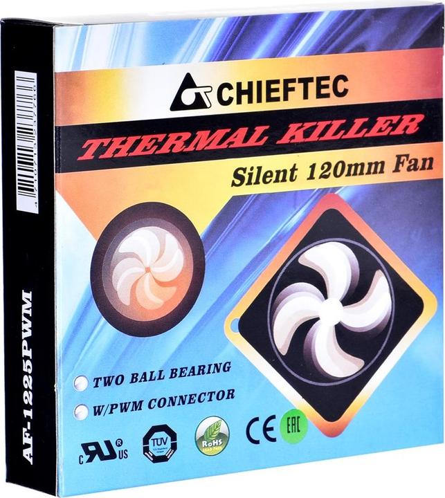 Image du produit Chieftec Ventilateur de cas Chiftec (120 mm, 1 x)