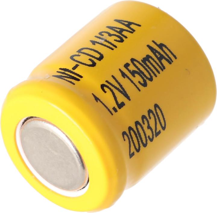 Produktbild Sanyo Akku N-110AA Akku NiCd 1/3 AA Mignon ohne Lötfahne 150mAh (1 Stk., AA, 150 mAh)