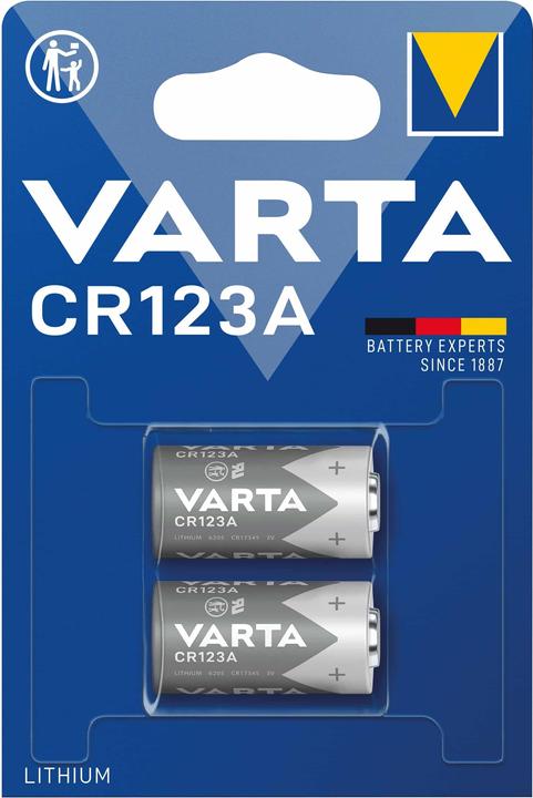 Image du produit Varta Photo Lithium (2 pcs, CR123A, 1430 mAh)