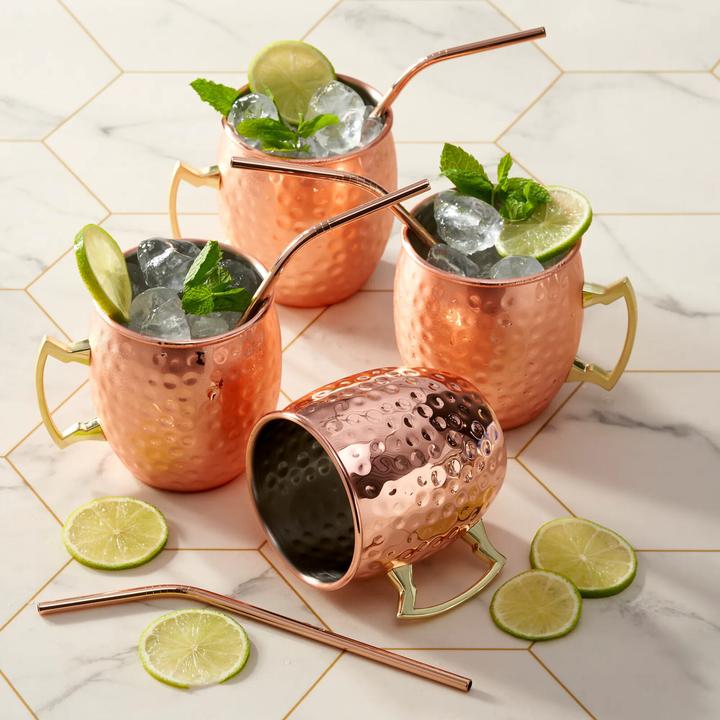 Actual product image Oak & Steel Moscow Mule (5 dl, 4 x, Moscow Mule mug)